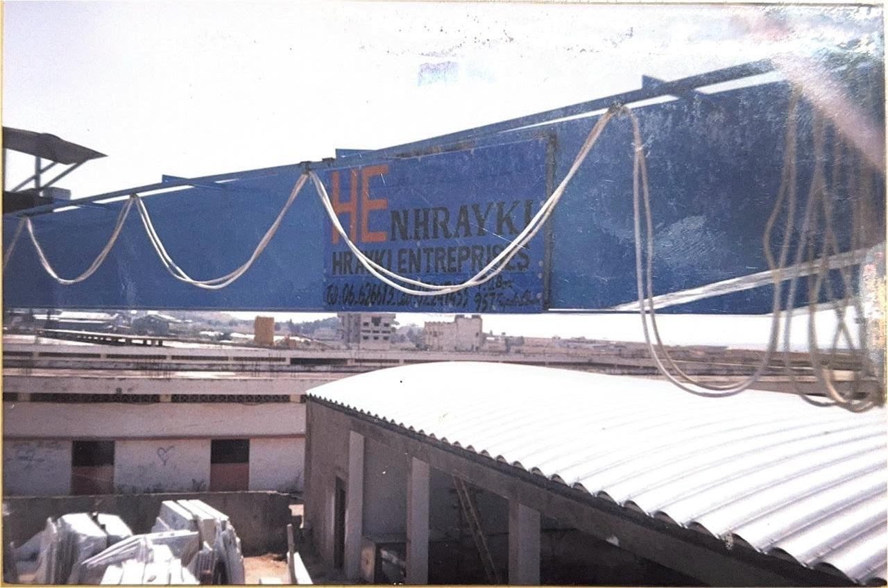 Steel crane structure