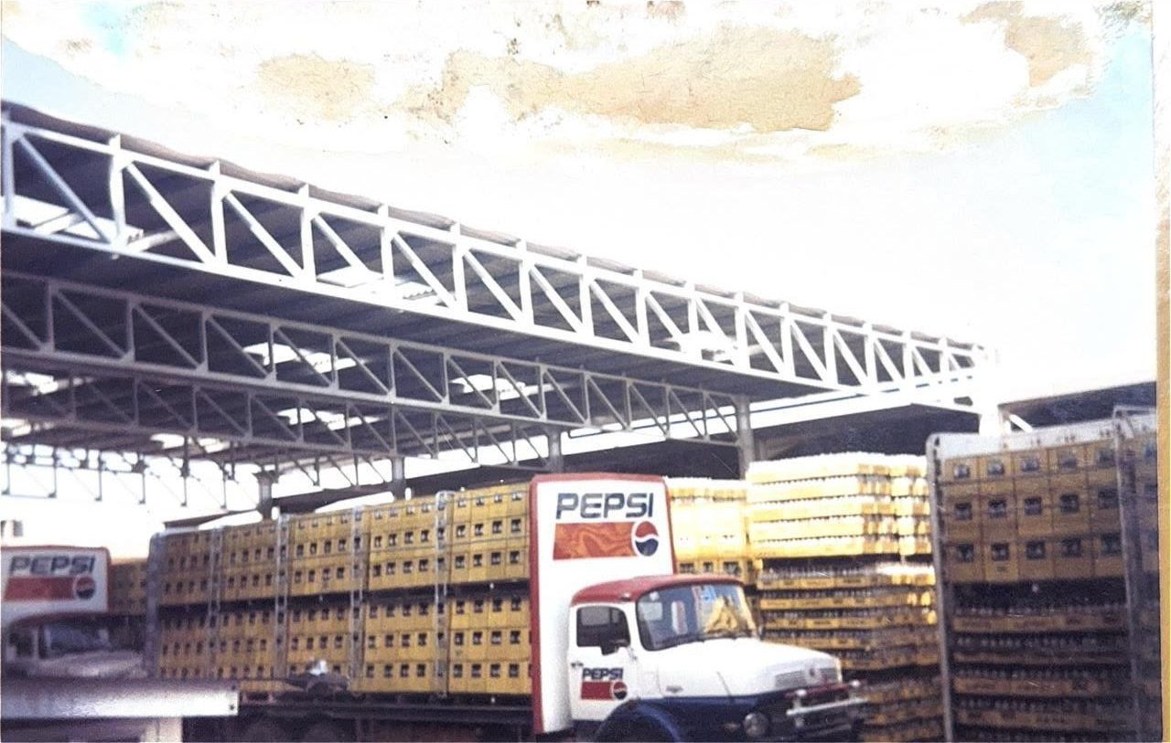 Industrial Steel Structure Project for PEPSI Storage